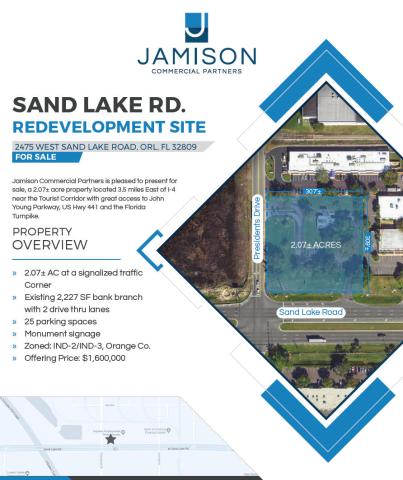 Sand Lake Road Redevelopment Site
