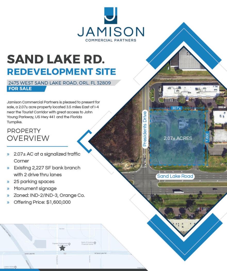 Sand Lake Road Redevelopment Site