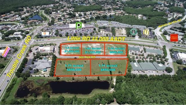 3 of 3 Commercial Lots in Deer Park