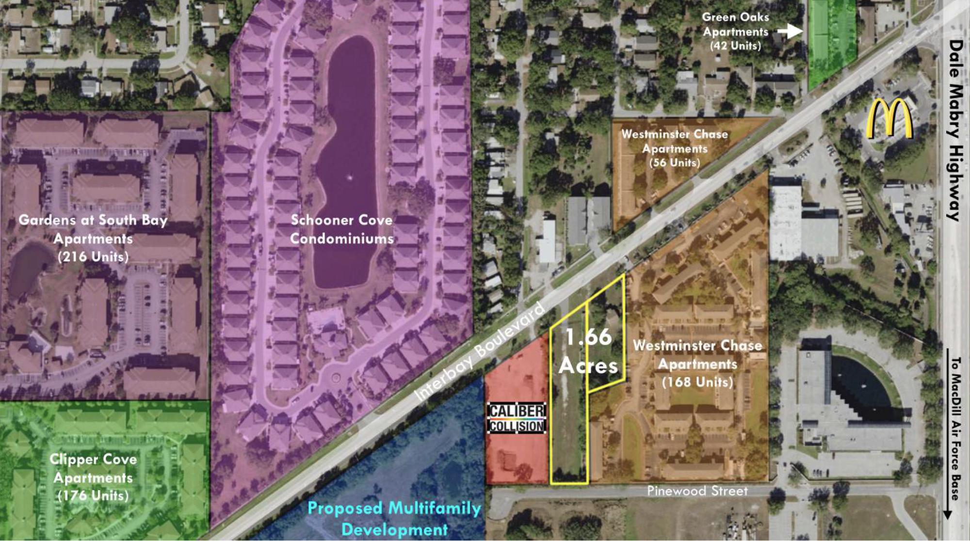 1.66+- ac Industrial Land on Interbay Blvd