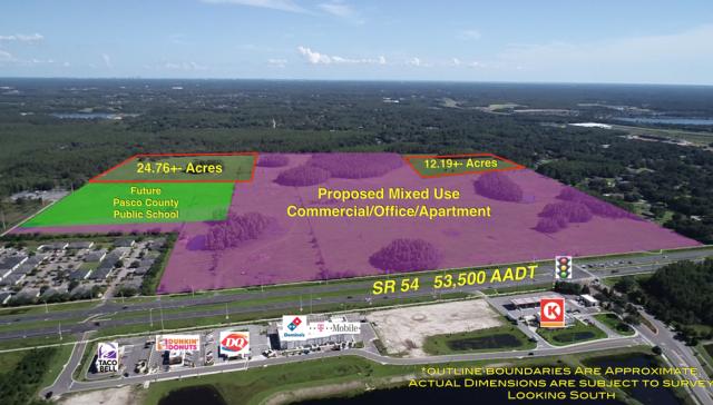 12.19+- ac SR 54 Mixed Use Residential Parcel