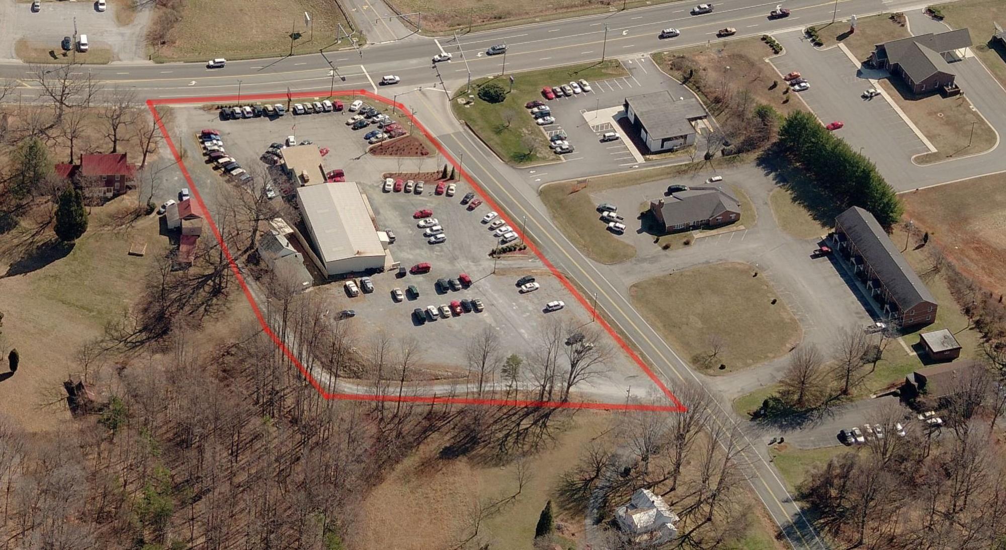 Corner Site - Auto Sales/Repair Facility