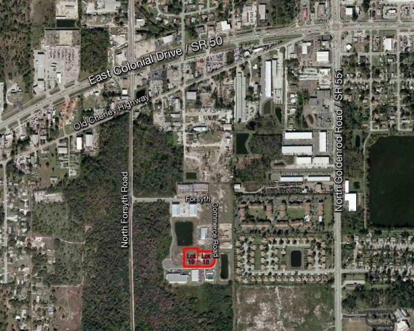 Two Commercial Lots for Sale