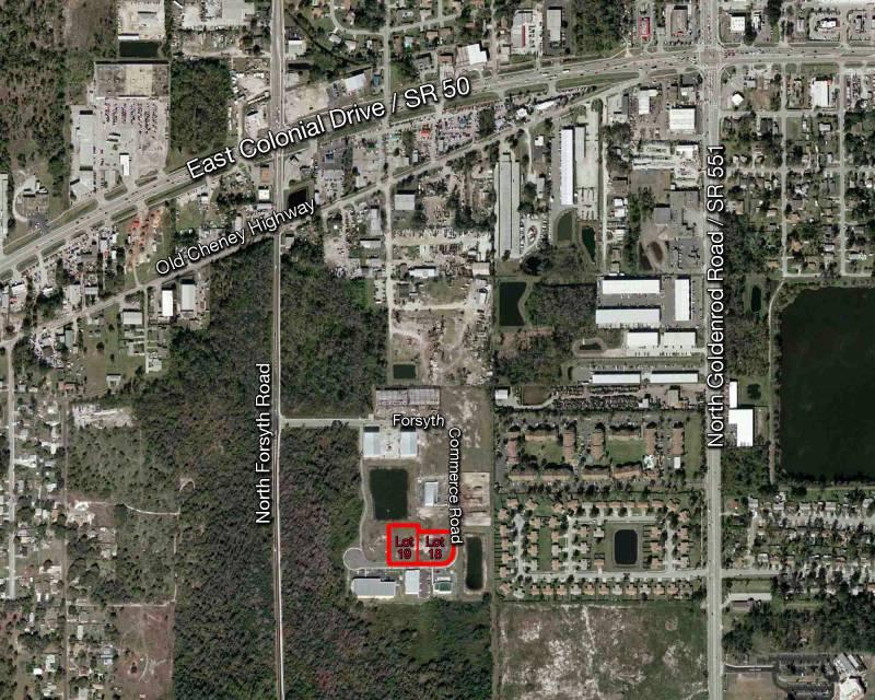 Two Commercial Lots for Sale