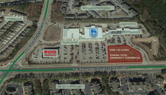 2131 TW Alexander Drive - 1.33 Acre Outparcel