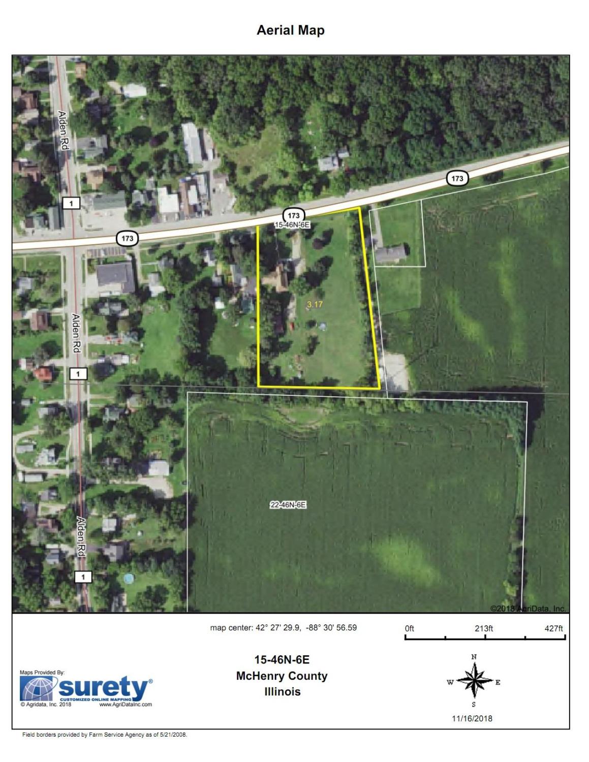 3 acres Industrial Zoned I-1 in the County