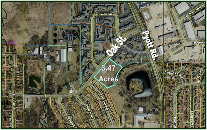 3.47 Acres E. Oak St.