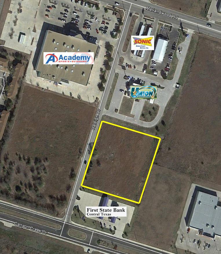 2.3 Acres on Raleigh Drive