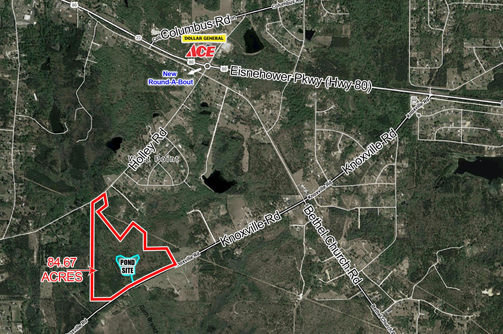 84.67 Acres in Lizella, GA