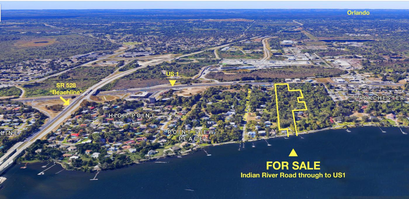 10.48 Acres US1 & SR 528 (Orlando/Port)!