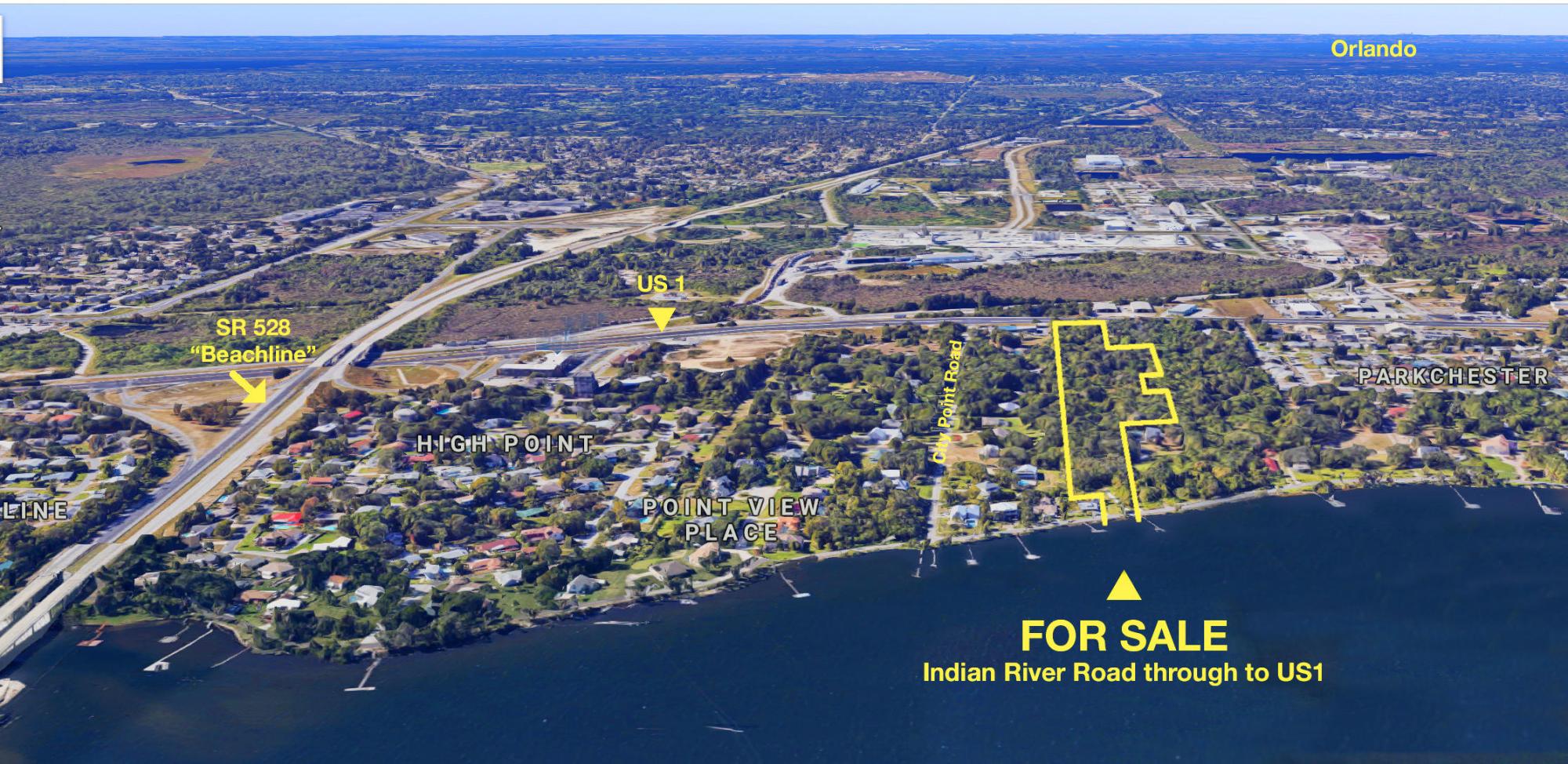 10.48 Acres US1 & SR 528 (Orlando/Port)!