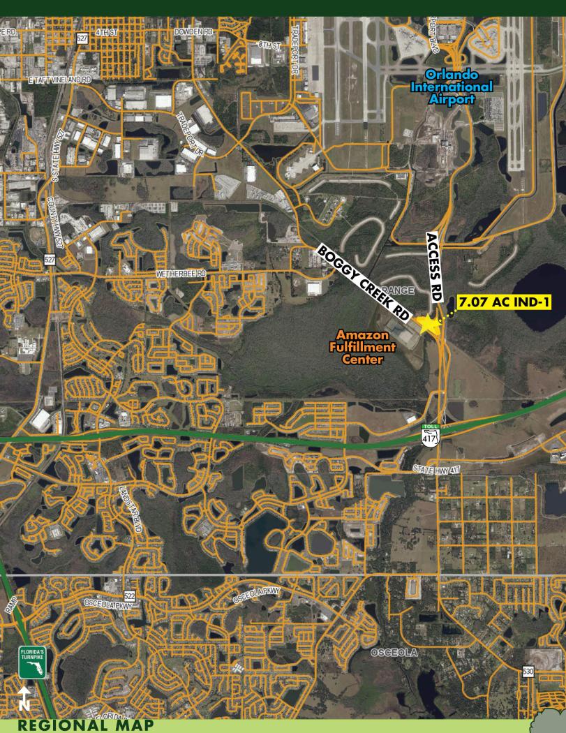 Boggy Creek Industrial Land