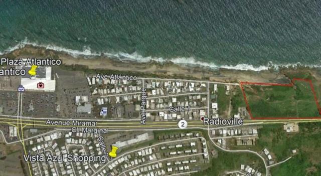 Arecibo Beach Front Land 8 Acres