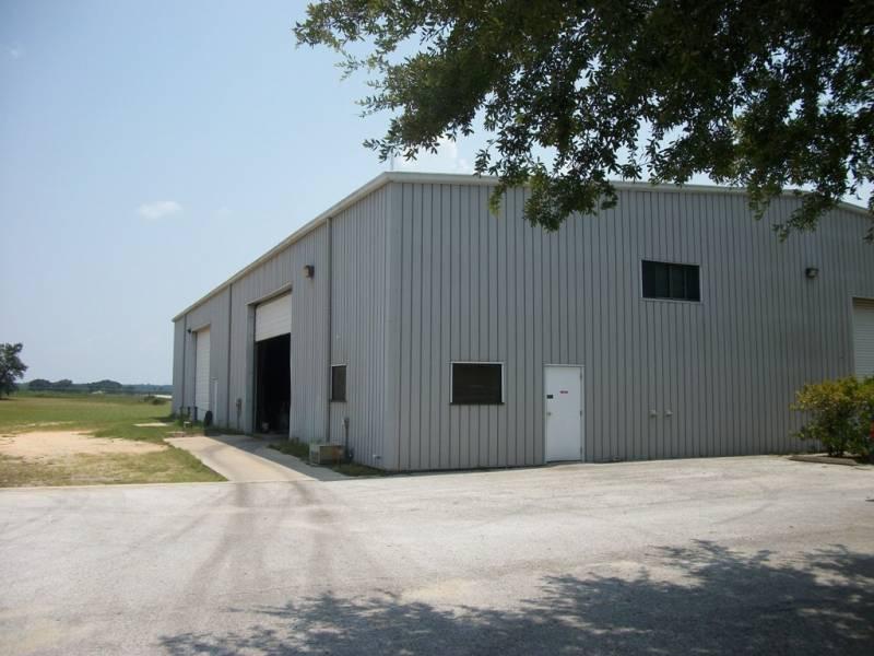 Open Span Construction with Upstairs Office