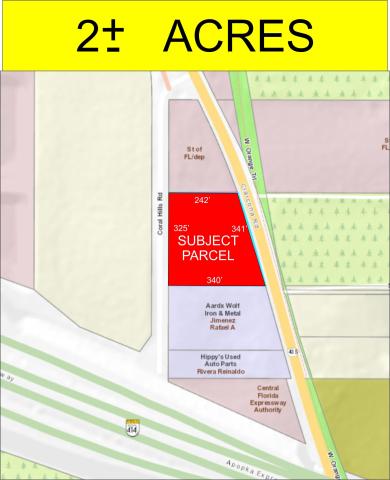 2 +- Acres Clarcona Road at SR 414