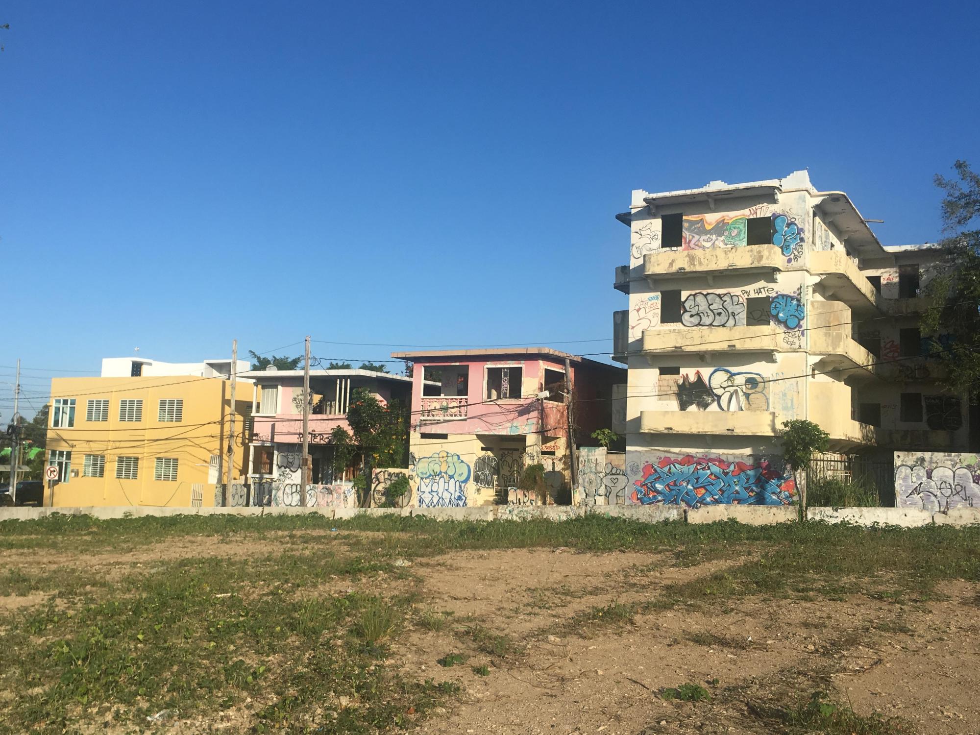 Five Contiguous Buildings near Ciudadela