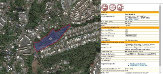 7.7 Cuerdas Vacant Land Caimito Ward San Juan