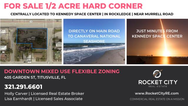 1/2 Acre on Hard Corner - Titusville
