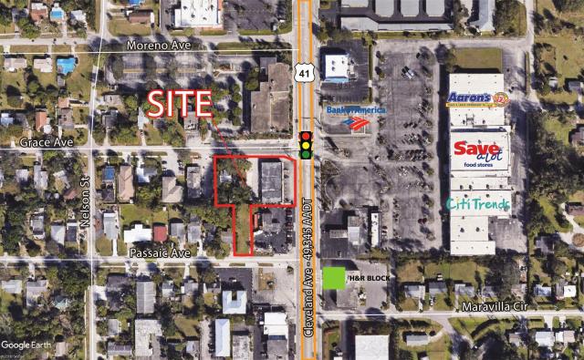 Retail Center on US 41 for Sale