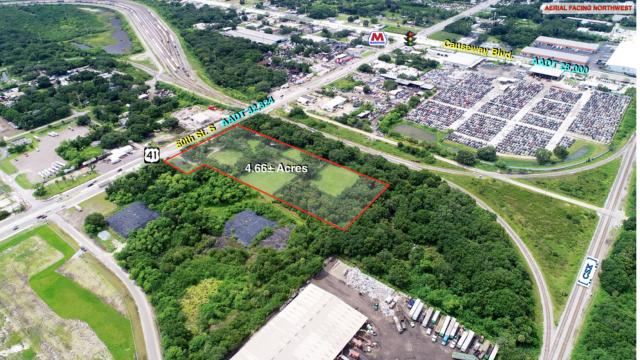 4.66+- ac Industrial Land 50th Street Tampa