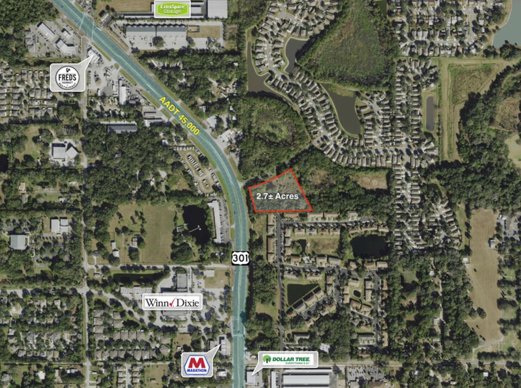 2.7+- ac Zoned PD US 301 & Bloomindale Ridge