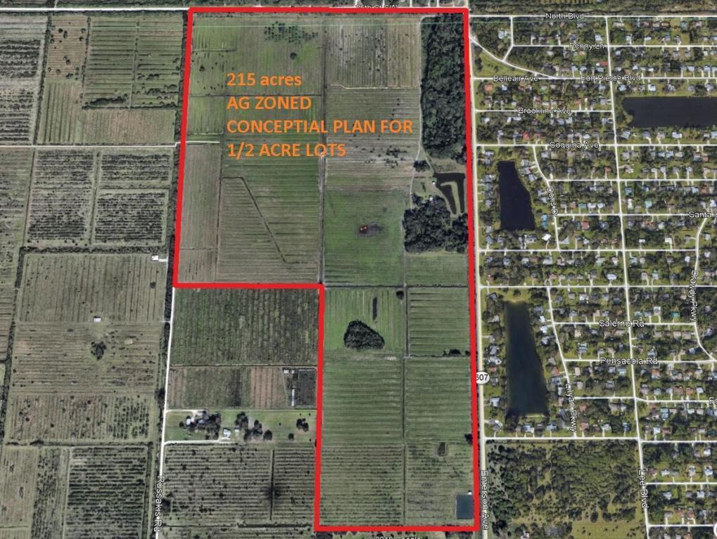 215 Acres of Land on Emerson Avenue