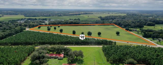 26 Acres on US 98 for Residential Development