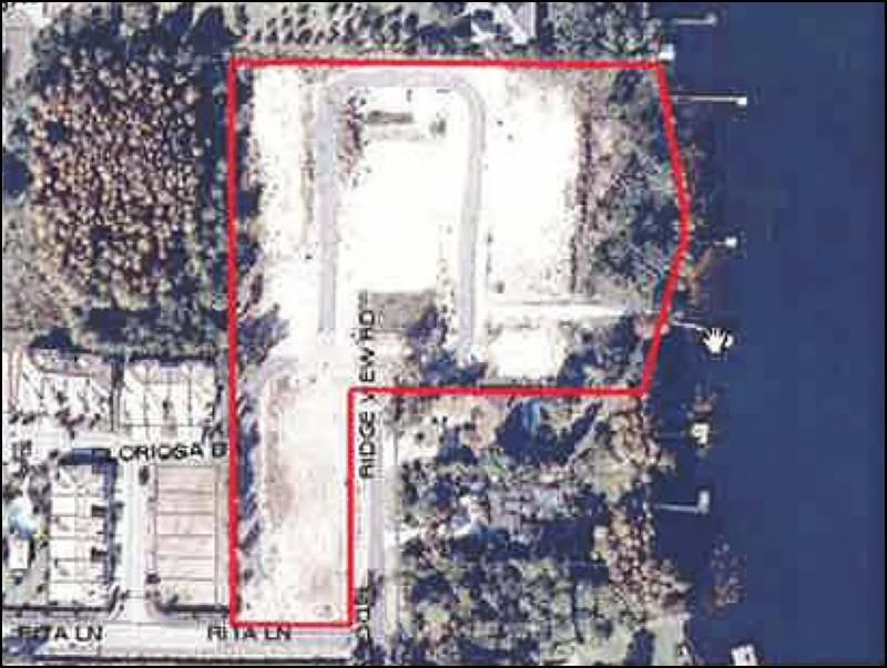 5 lots that front Lake Tarpon