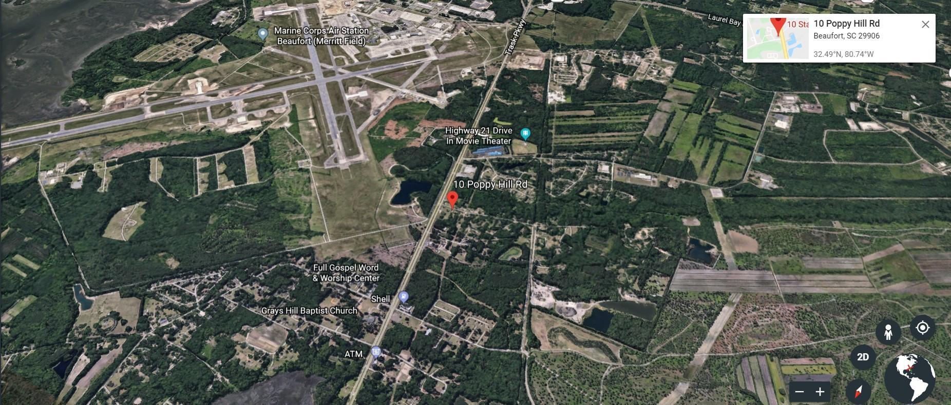 3.34 Acres with Hwy 21 Frontage