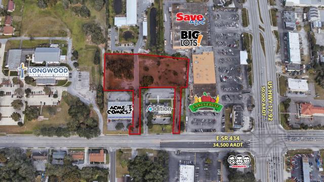 Longwood Commercial Development Site