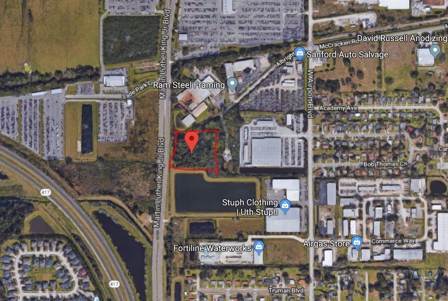 Below Market Industrial land for Sale - MLK