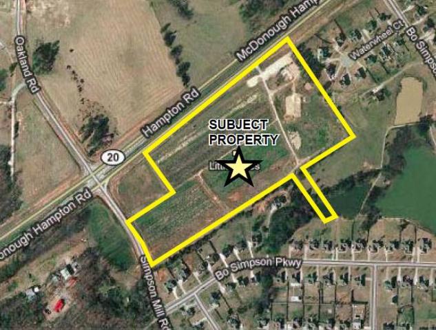 19 ac. on GA Hwy 20 in McDonough - Bank Owned