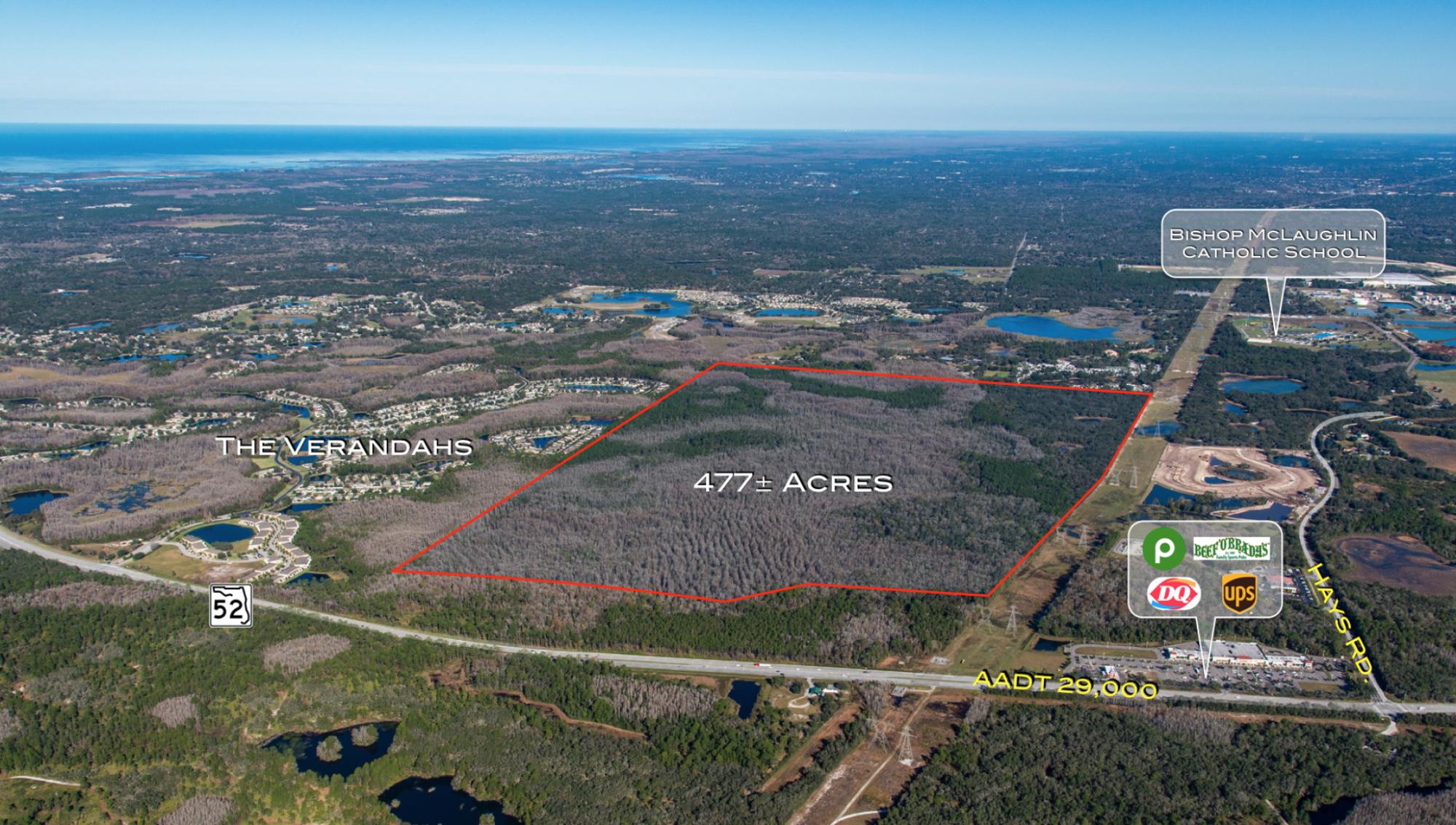 265+- ac Residential on SR 52 in Pasco County