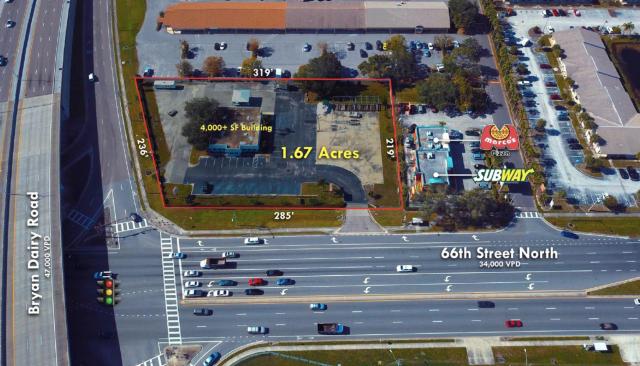 1.67 ac Corner of Bryan Dairy & 66th St N