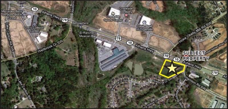 3 +/- Acres on US Hwy 78 - Bank Owned