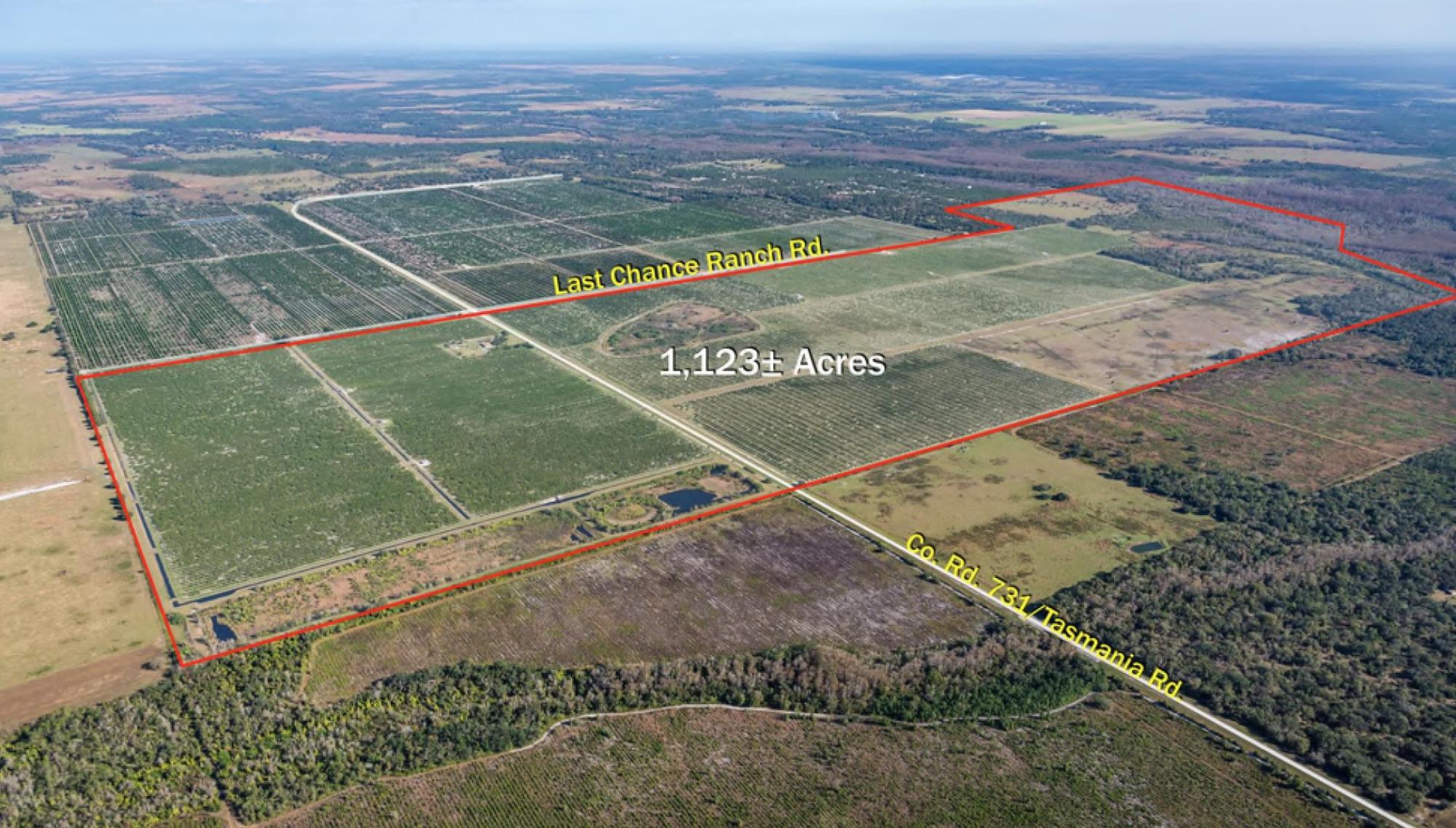 1123+- ac Grove and Ranch on CR 731 in Venus