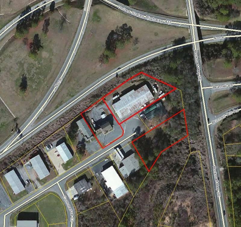 Two Bldgs-Office & Industrial and Vacant Lot