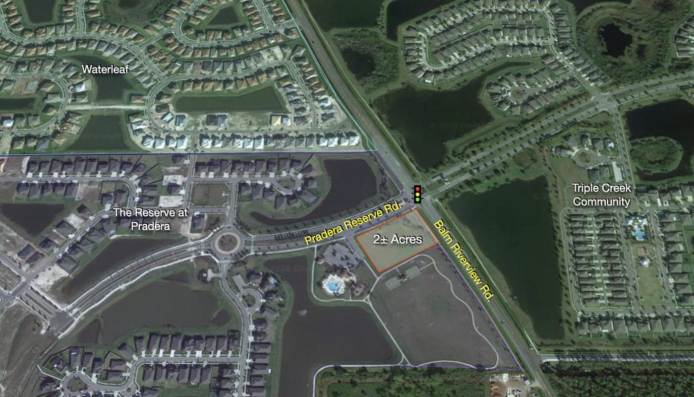 2.29+- ac Commercial @ Entrance to Pradera