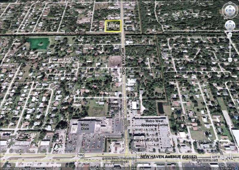 Wickham & South Dr NWC- 2.5 Acres Commercial