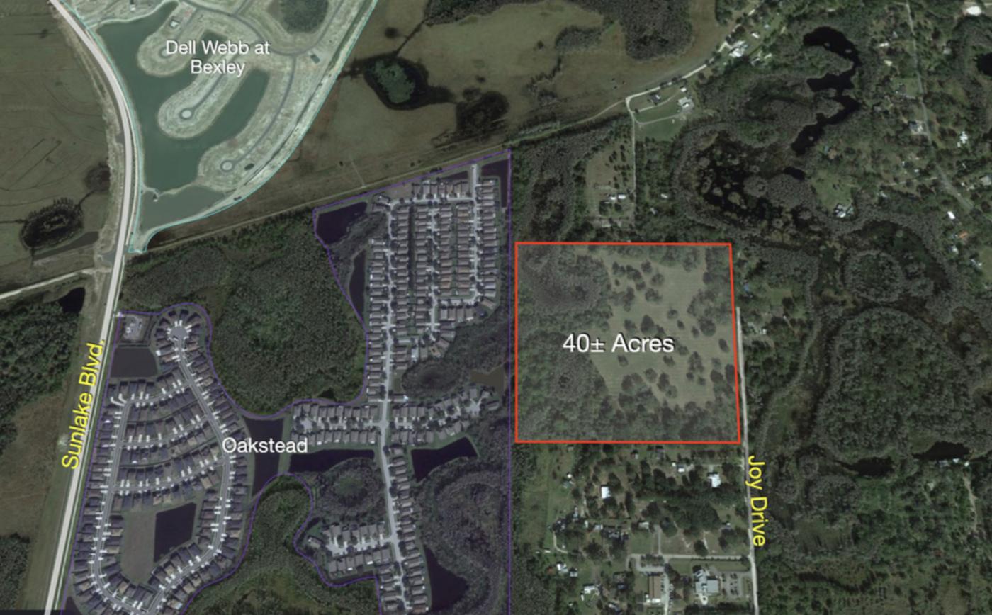 40+- ac for Personal Estate in Land O'Lakes
