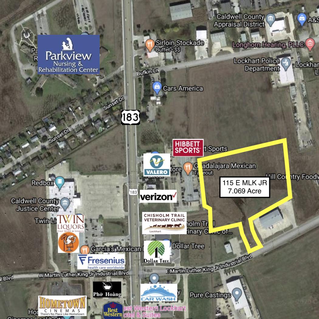 7 Acre Platted Lot in Opportunity Zone