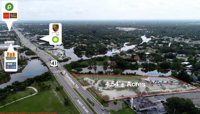 4.54 ac Commercial Site Tamiami Trail