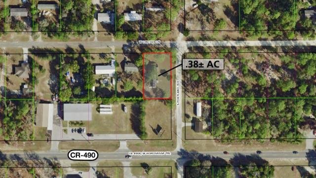 Fenced Commercial/Residential Lot
