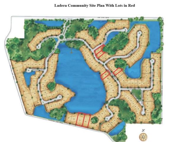 6 Lots  Ladera Community