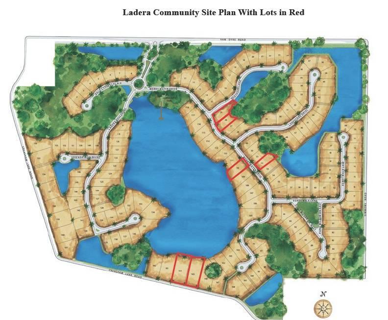 6 Lots  Ladera Community
