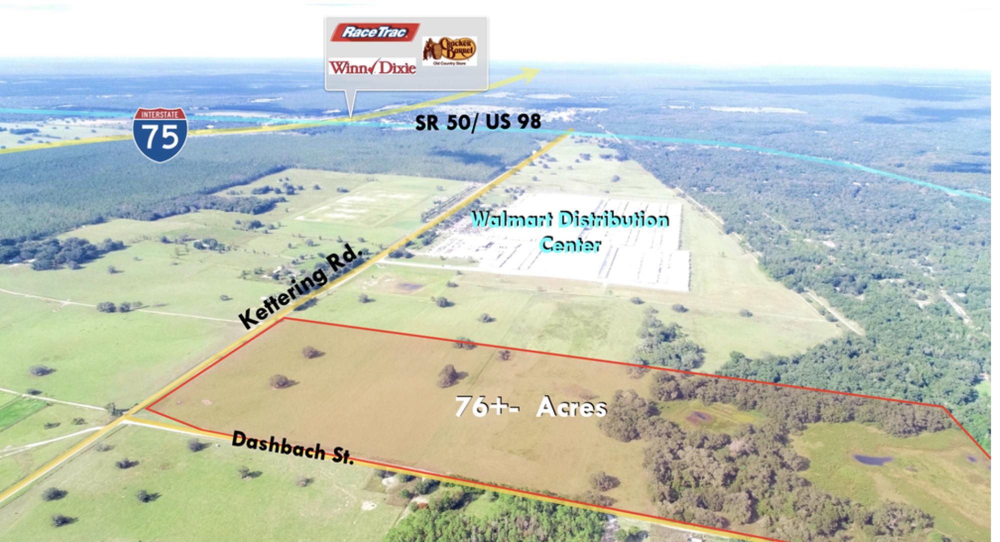 76 ac Ind @ 75 and SR 50