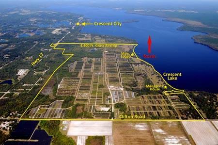 Crescent Lake Lakefront Acreage