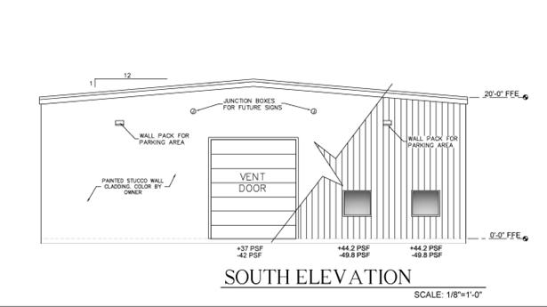 Freestanding Warehouse Building