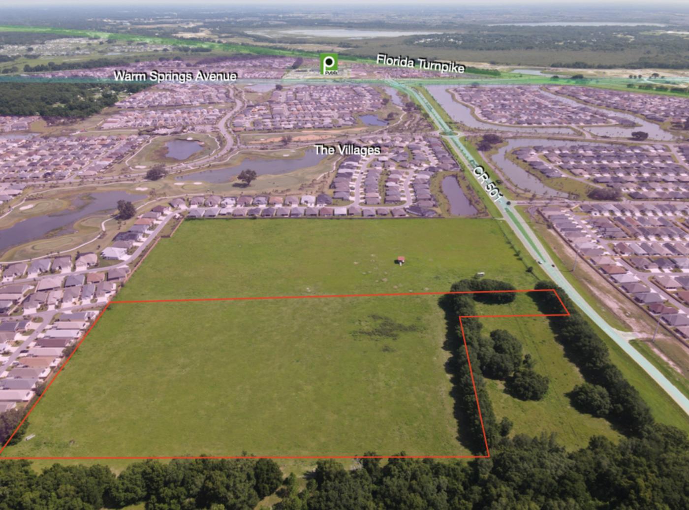 15 ac for Apts/Senior Housing @ The Villages