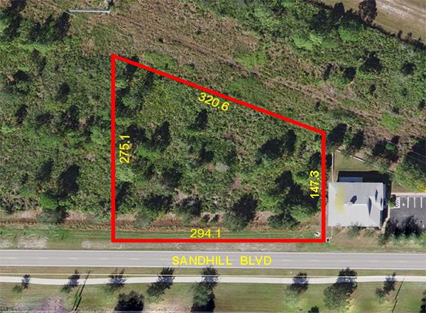 1.4± Commercial Acres Sandhill Blvd., Punta G